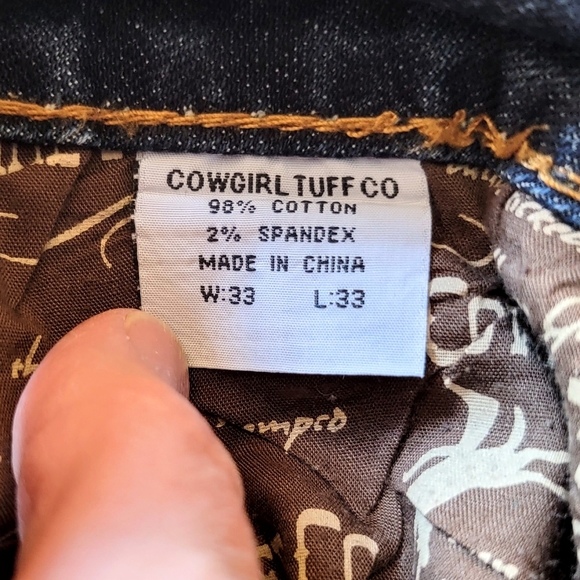 Cowgirl Tuff size 33x33 - Picture 5 of 6